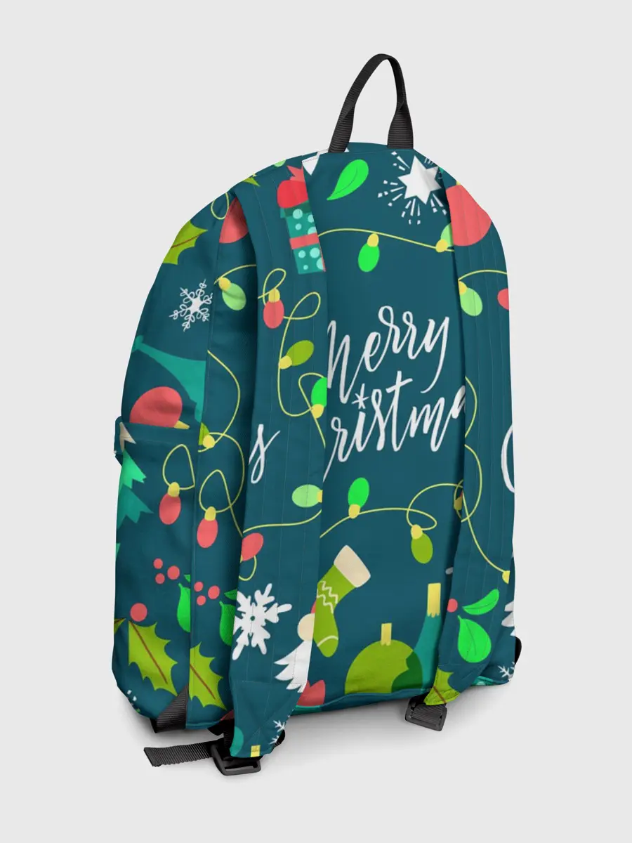 Рюкзак джинсовый / Merry Christmas
