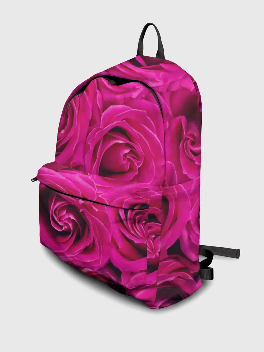 Рюкзак джинсовый / Розы