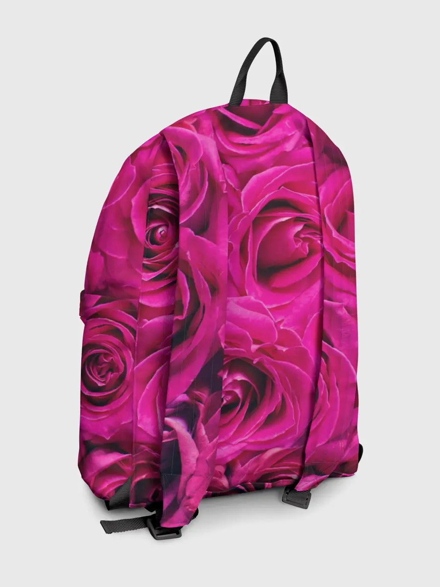 Рюкзак джинсовый / Розы