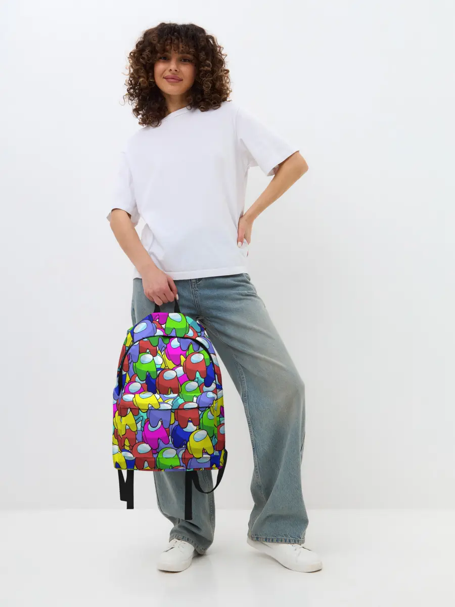 Рюкзак джинсовый / AMONG US