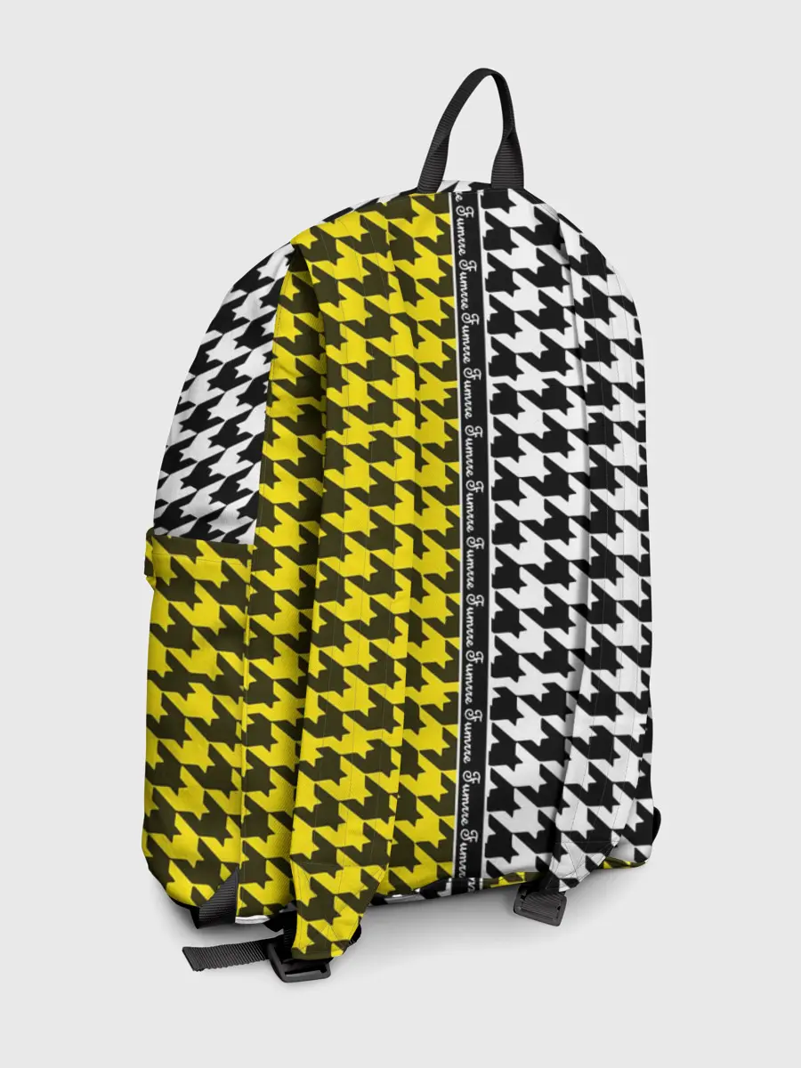 Рюкзак джинсовый / гусиные лапки 3D