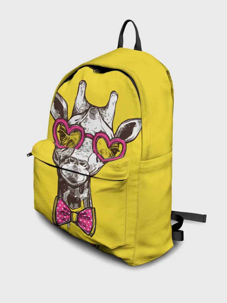 Рюкзак джинсовый / Жираф