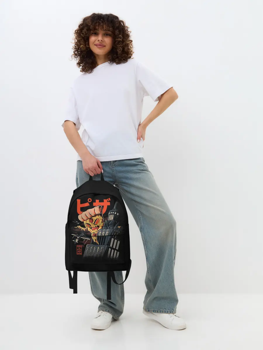 Рюкзак джинсовый / Pizza Kong