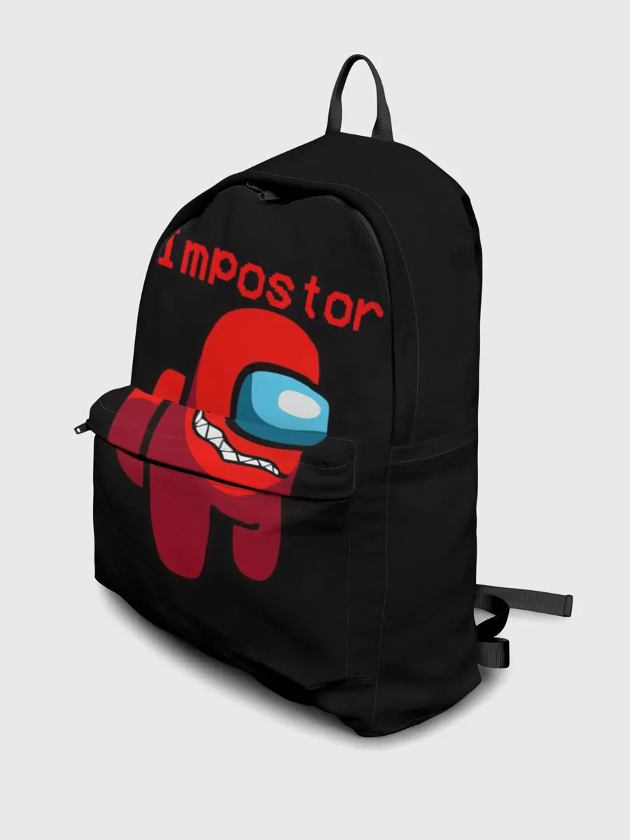 Рюкзак джинсовый / AMONG US IMPOSTOR