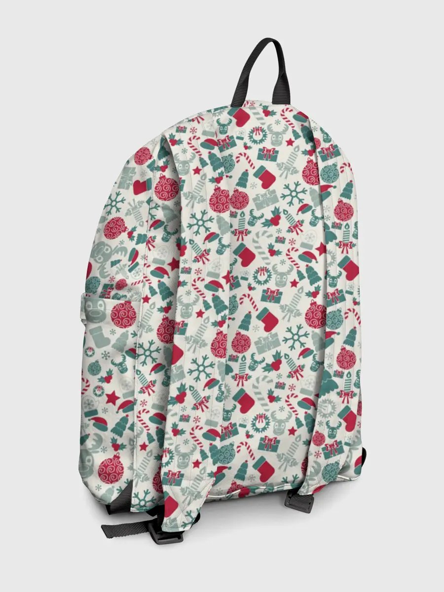 Рюкзак джинсовый / Новогодняя Символика