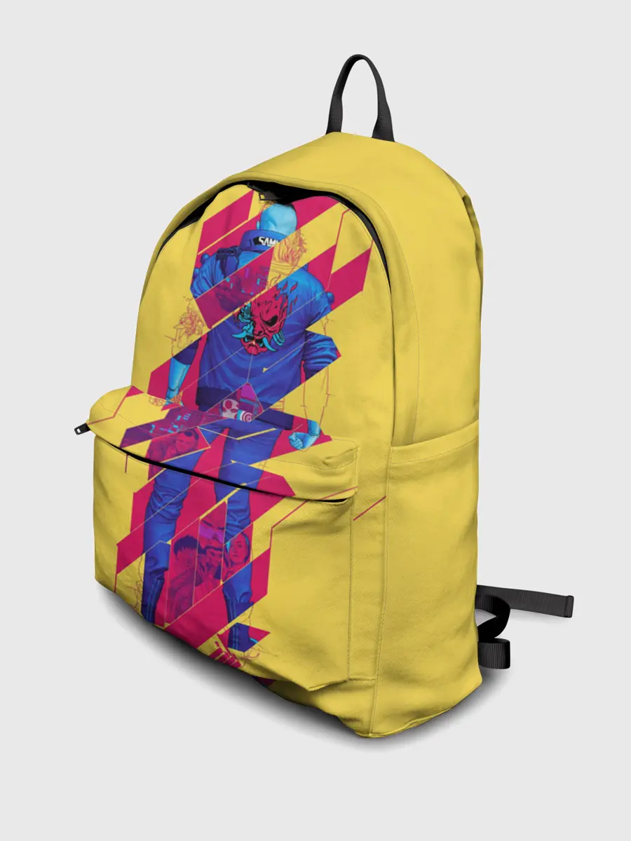 Рюкзак джинсовый / Cyberpunk 2077