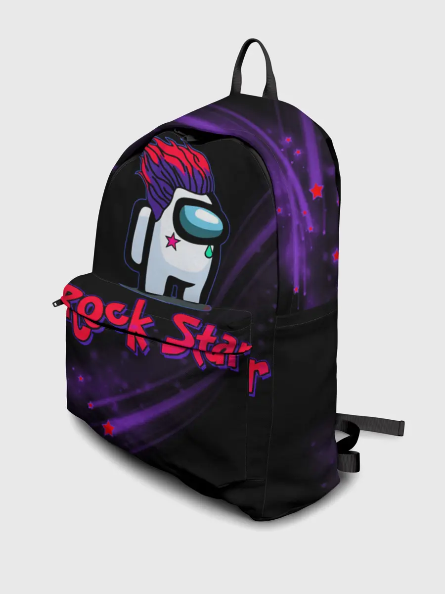 Рюкзак джинсовый / Among Us Rock Star