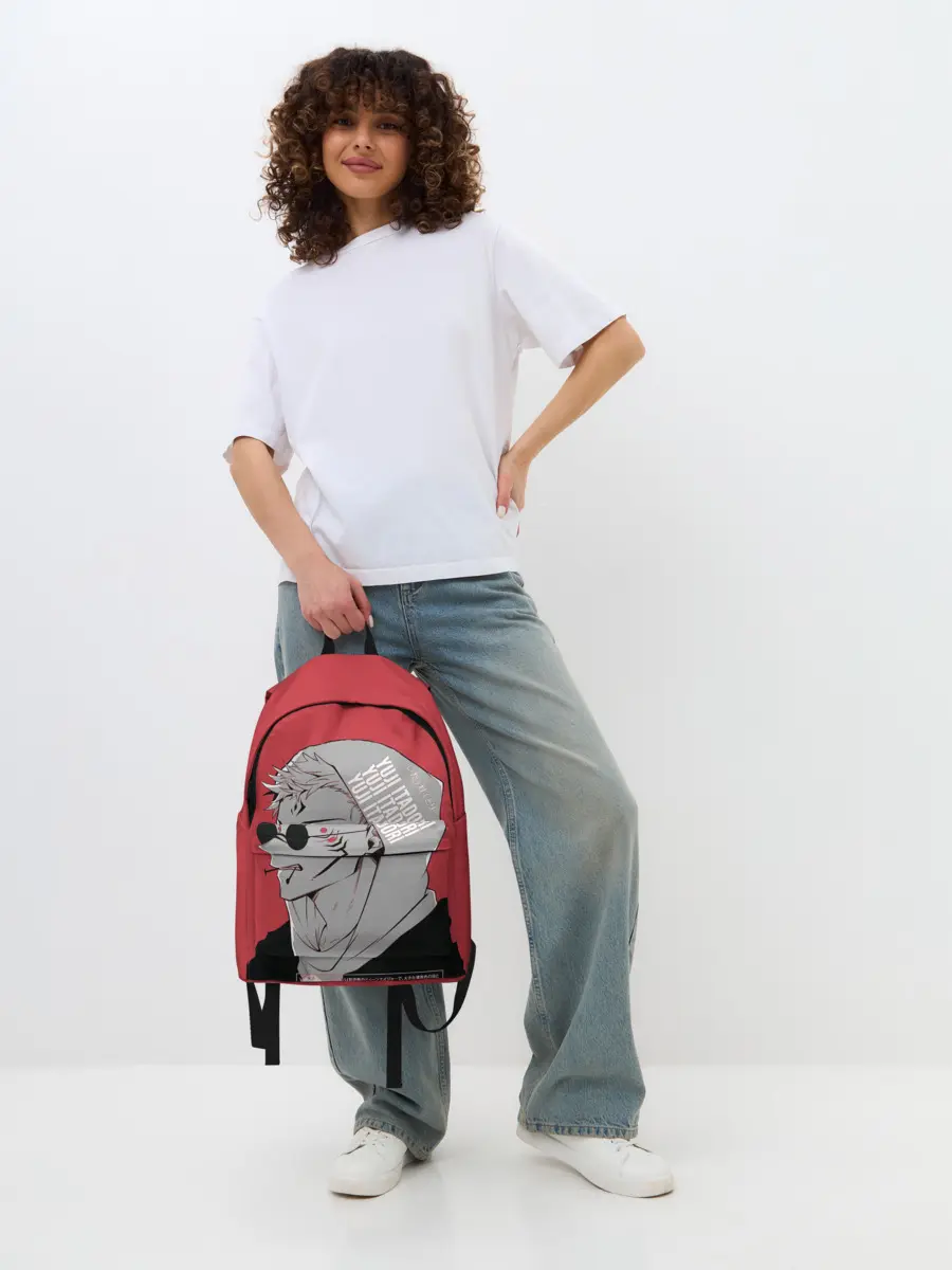 Рюкзак джинсовый / Магическая битва, jujutsu