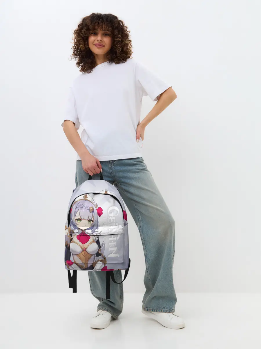 Рюкзак джинсовый / GENSHIN IMPACT, НОЭЛЛЬ