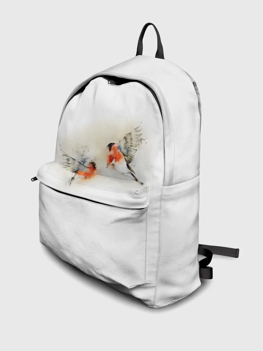 Рюкзак джинсовый / Снегири