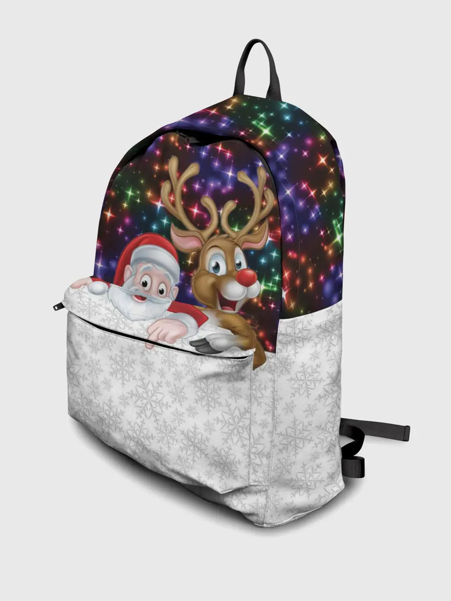 Рюкзак джинсовый / Новый Год