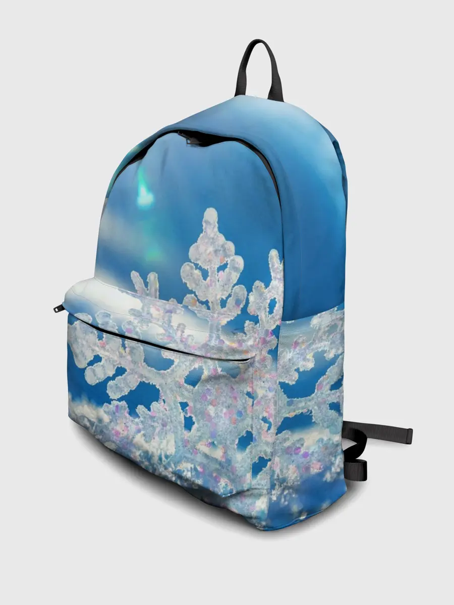 Рюкзак джинсовый / Снег