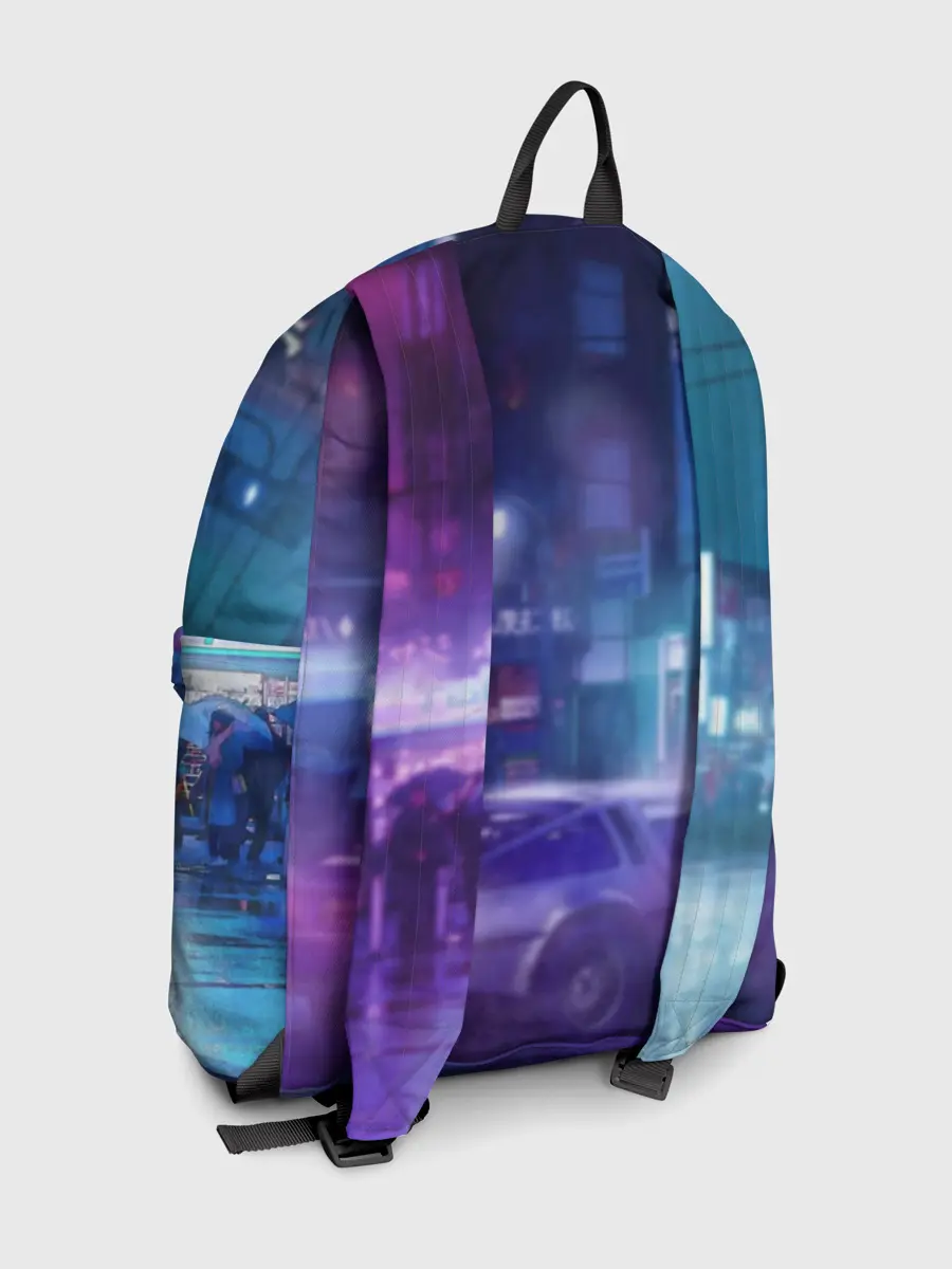 Рюкзак джинсовый / Cyberpunk 2077
