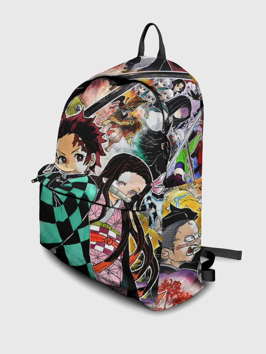 Рюкзак джинсовый / Клинок рассекающий демонов