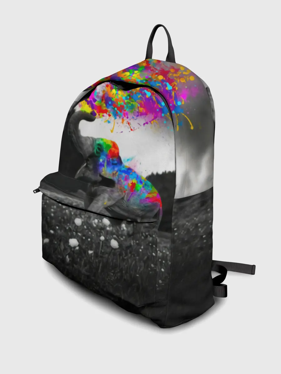 Рюкзак джинсовый / Слон