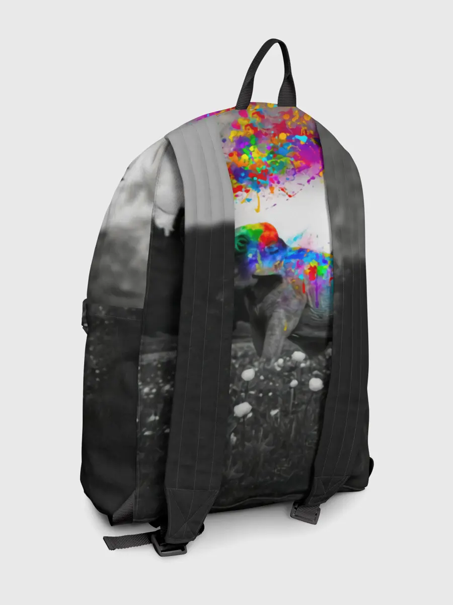 Рюкзак джинсовый / Слон