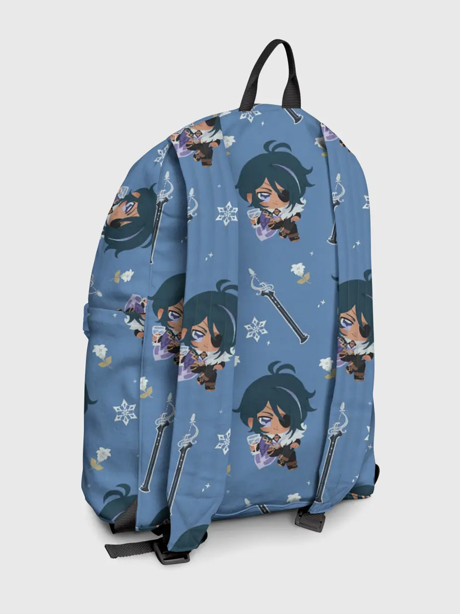 Рюкзак джинсовый / Genshin Impact