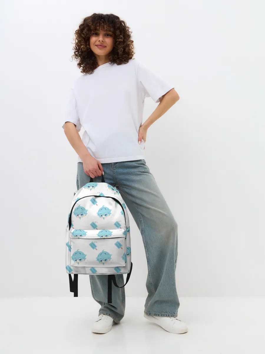 Рюкзак джинсовый / Genshin Impact