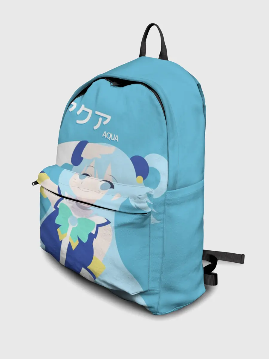 Рюкзак джинсовый / коносуба аква лого