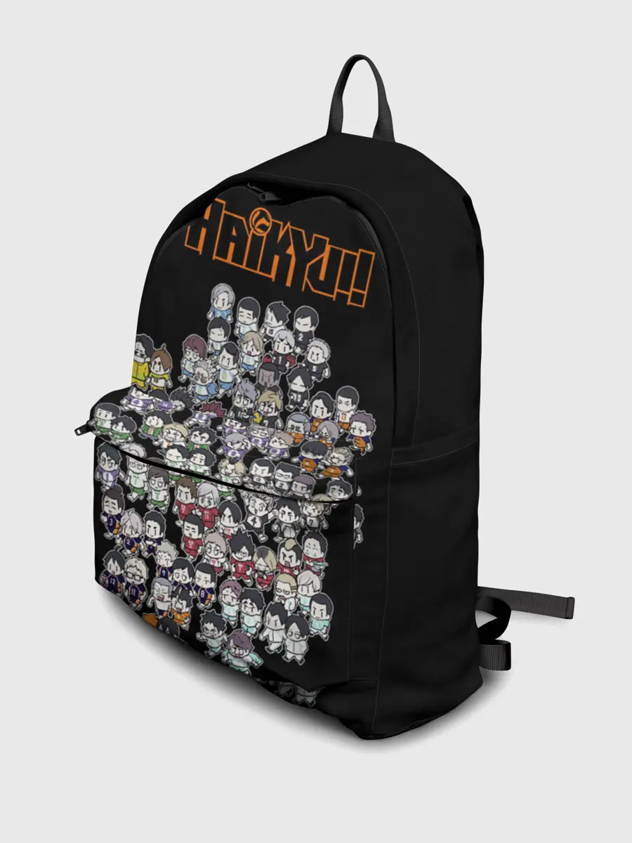 Рюкзак джинсовый / Haikyuu Haikyu Чиби