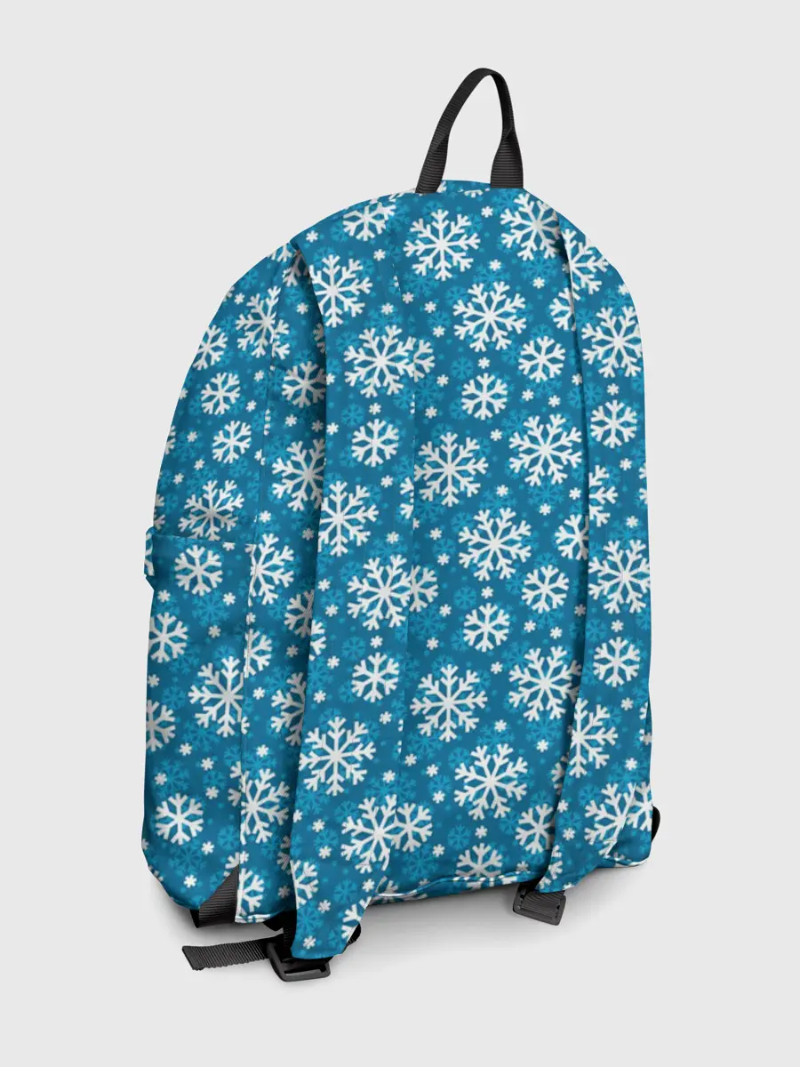 Рюкзак джинсовый / Снежинки