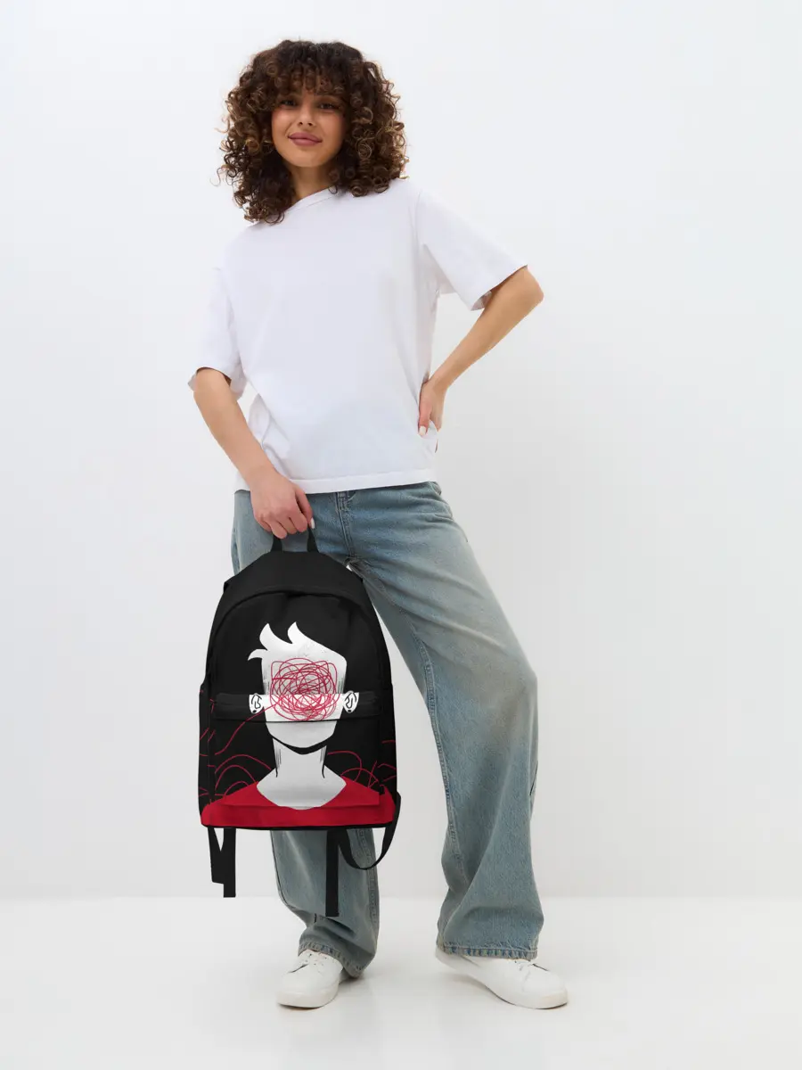 Рюкзак джинсовый / парень