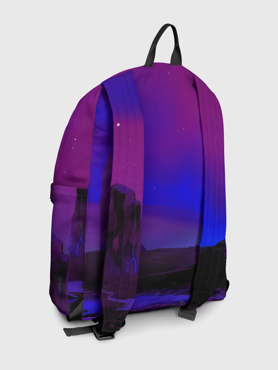 Рюкзак джинсовый / Сказочный волк