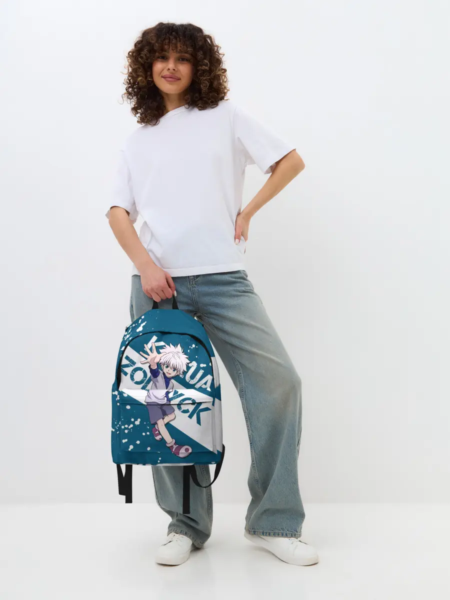 Рюкзак джинсовый / Киллуа Золдик