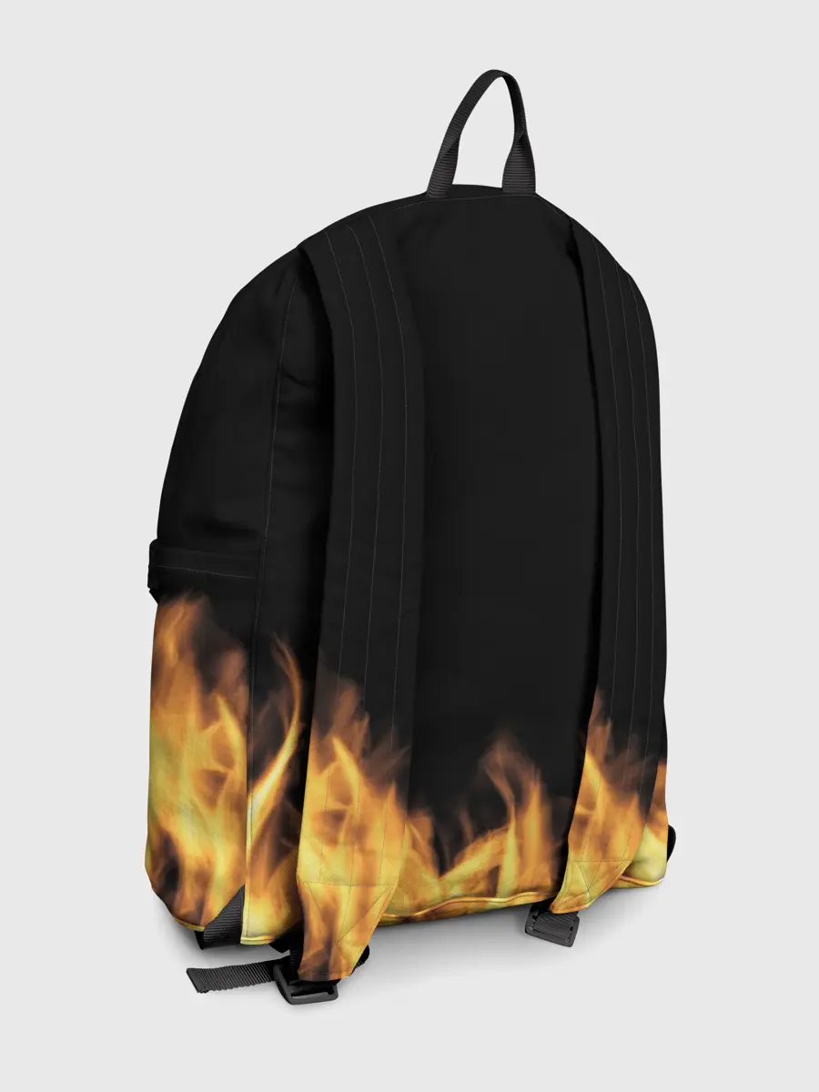 Рюкзак джинсовый / Огненное ЪУЪ