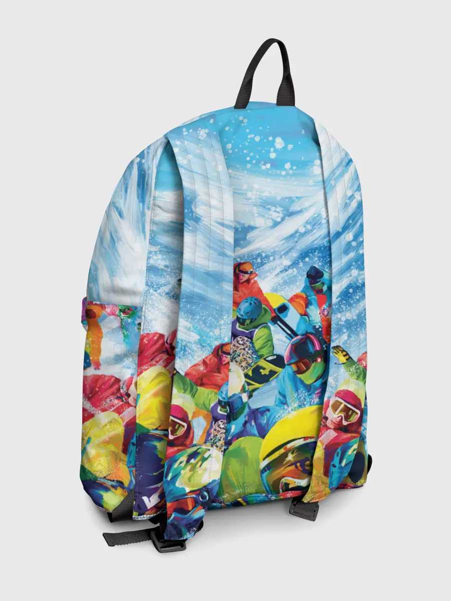 Рюкзак джинсовый / Палитра сноуборд