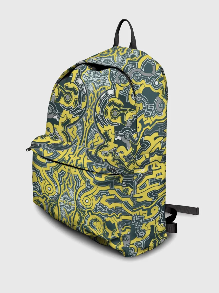 Рюкзак джинсовый / УЗОР , ФУТУРИЗМ,