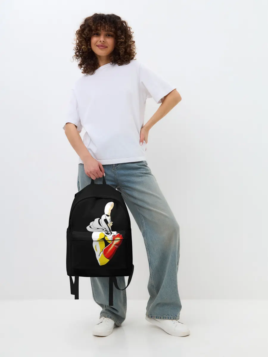 Рюкзак джинсовый / Сайтама | One Punch Man