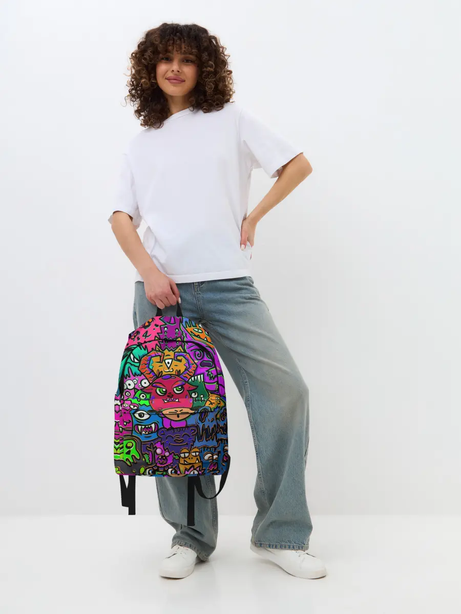 Рюкзак джинсовый / Happy