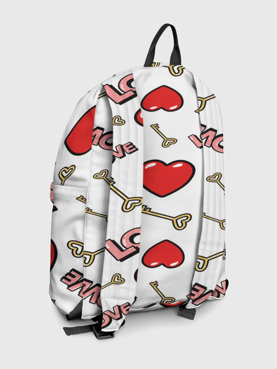 Рюкзак джинсовый / Valentines Day