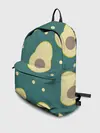 Рюкзак джинсовый / Авокадо