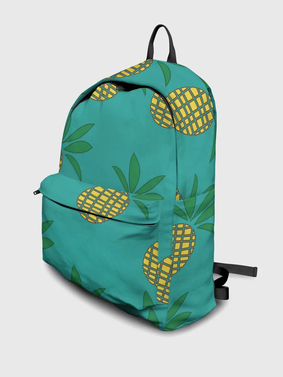 Рюкзак джинсовый / Ананасы