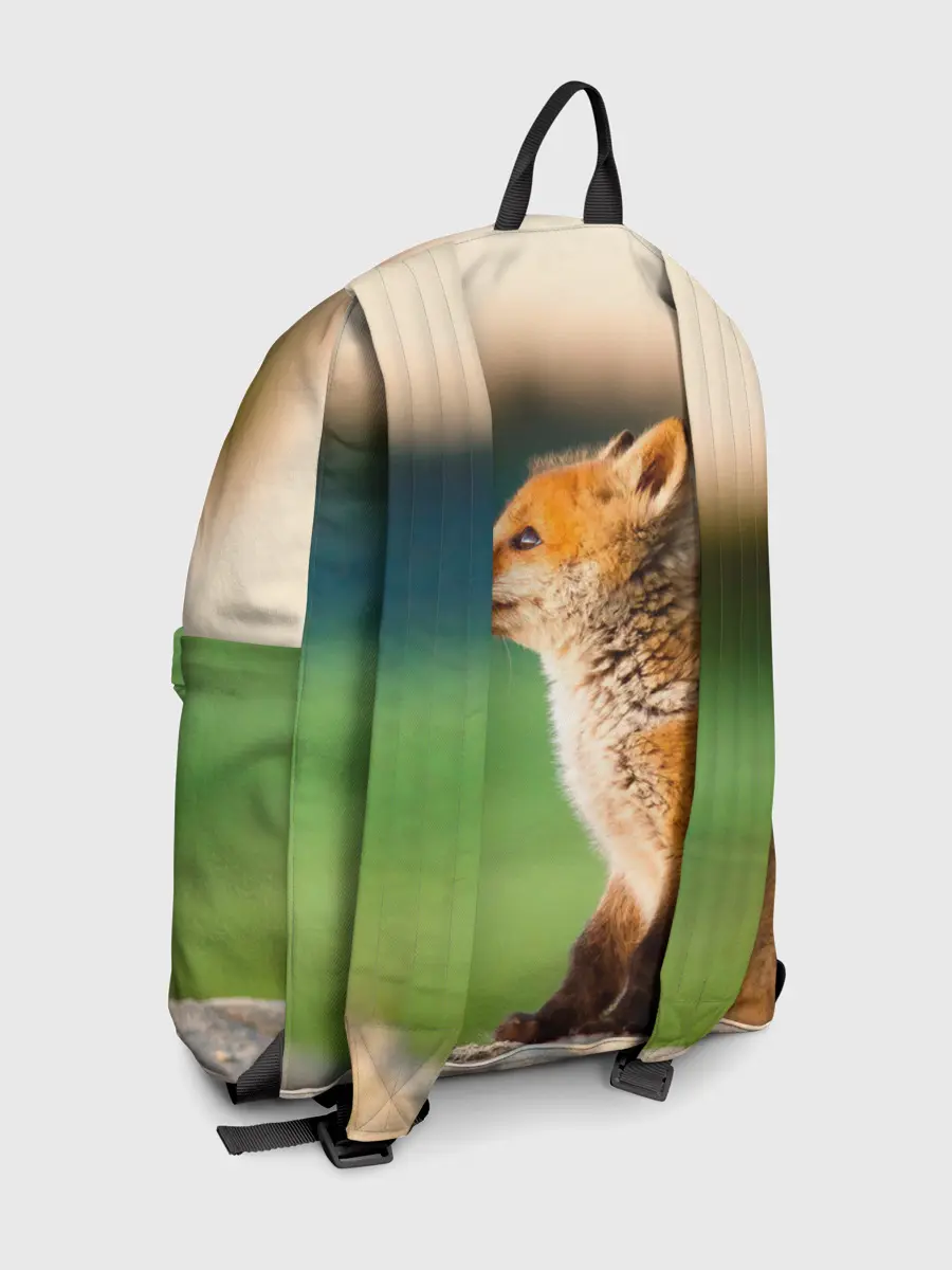 Рюкзак джинсовый / Лиса