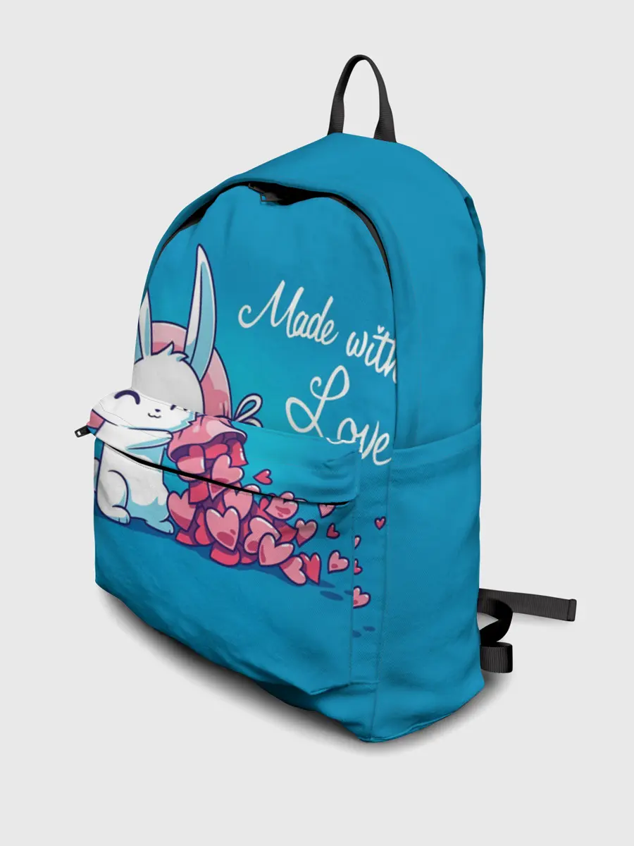 Рюкзак джинсовый / Сделано с любовью, валентина