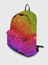 Рюкзак джинсовый / Блестки радуги