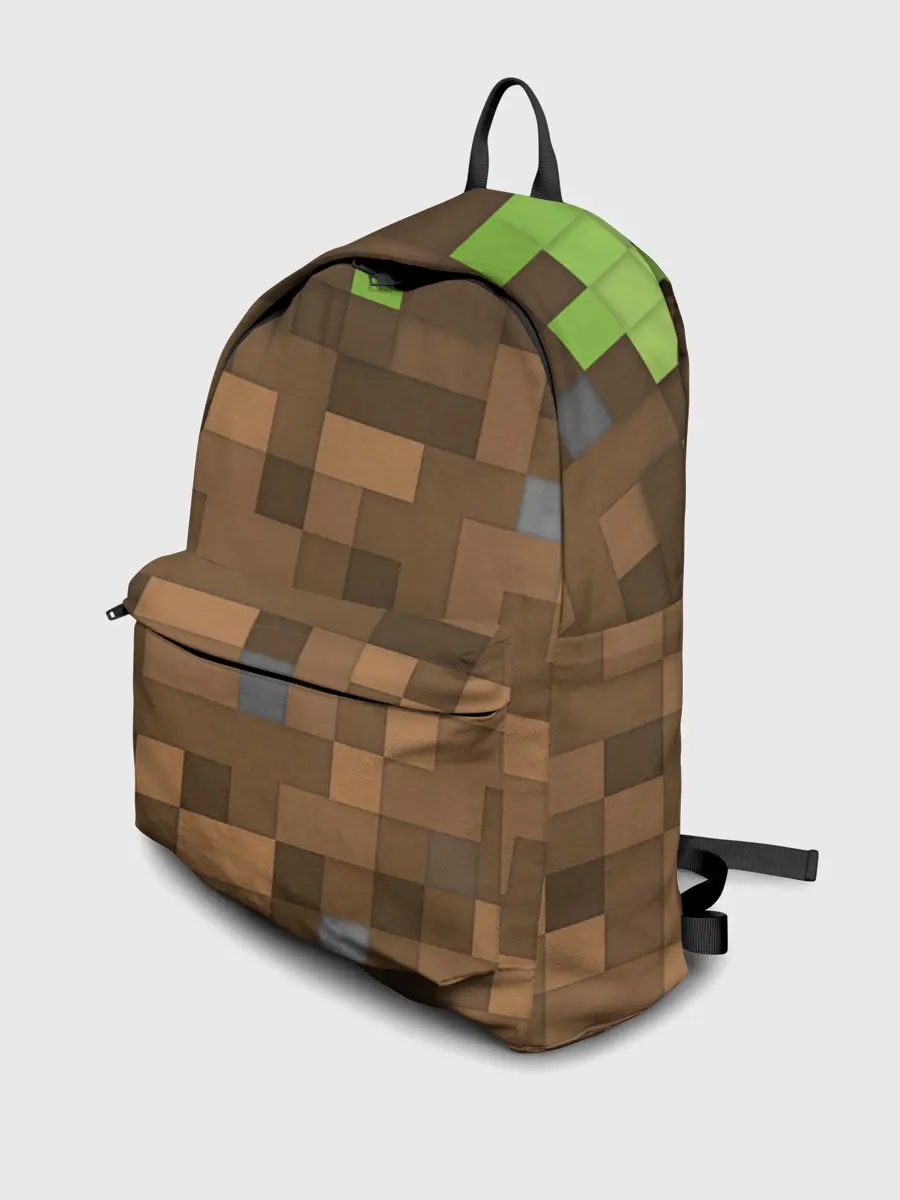 Рюкзак джинсовый / Minecraft камуфляж