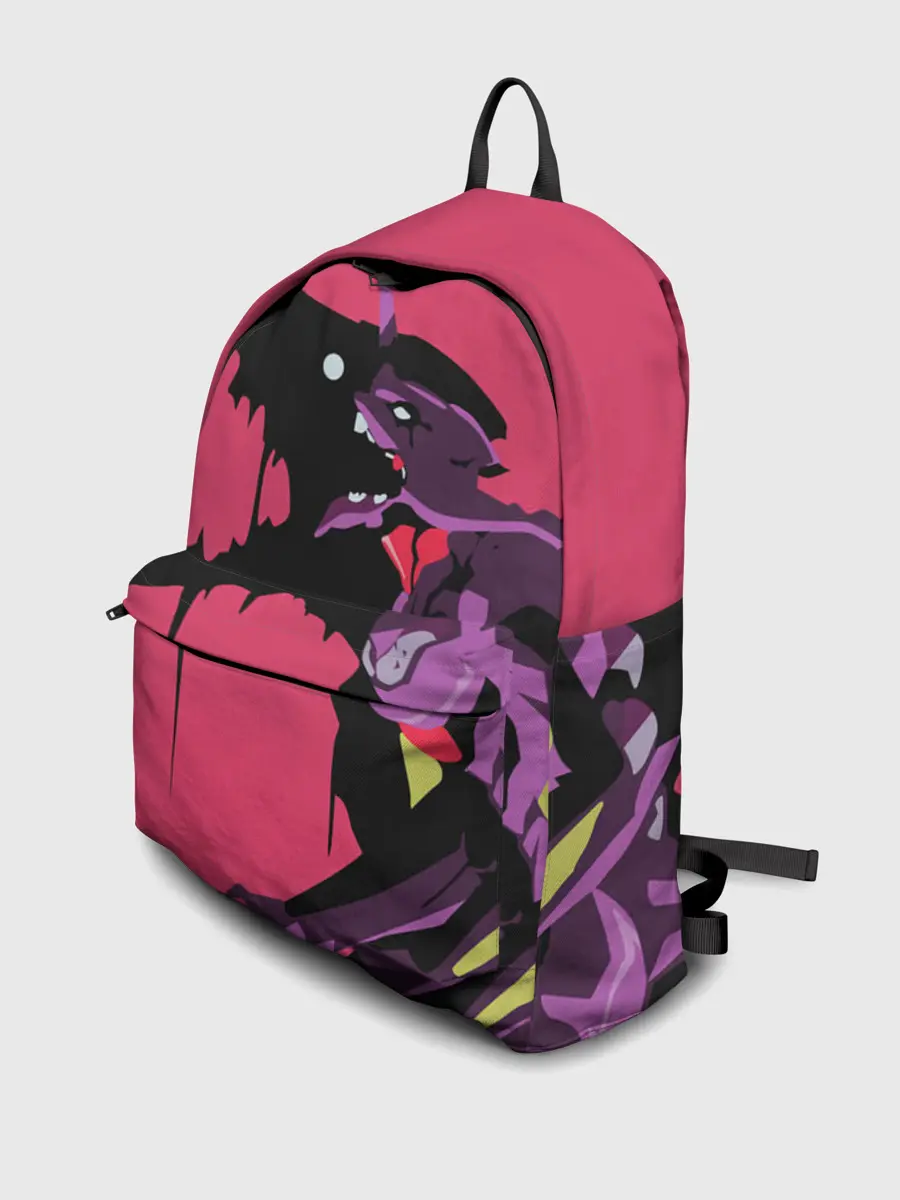 Рюкзак джинсовый / Евангилион