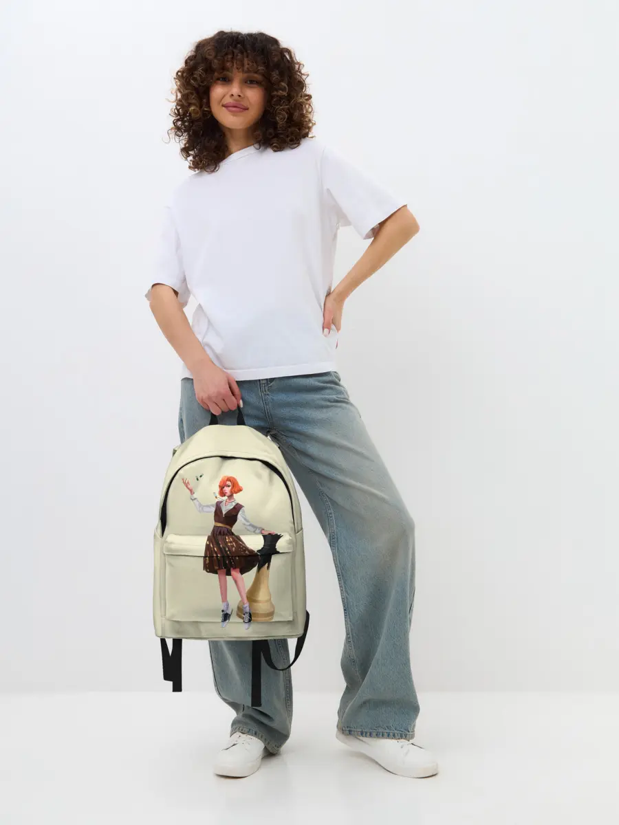 Рюкзак джинсовый / Ход Королевы