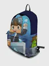 Рюкзак джинсовый / Minecraft