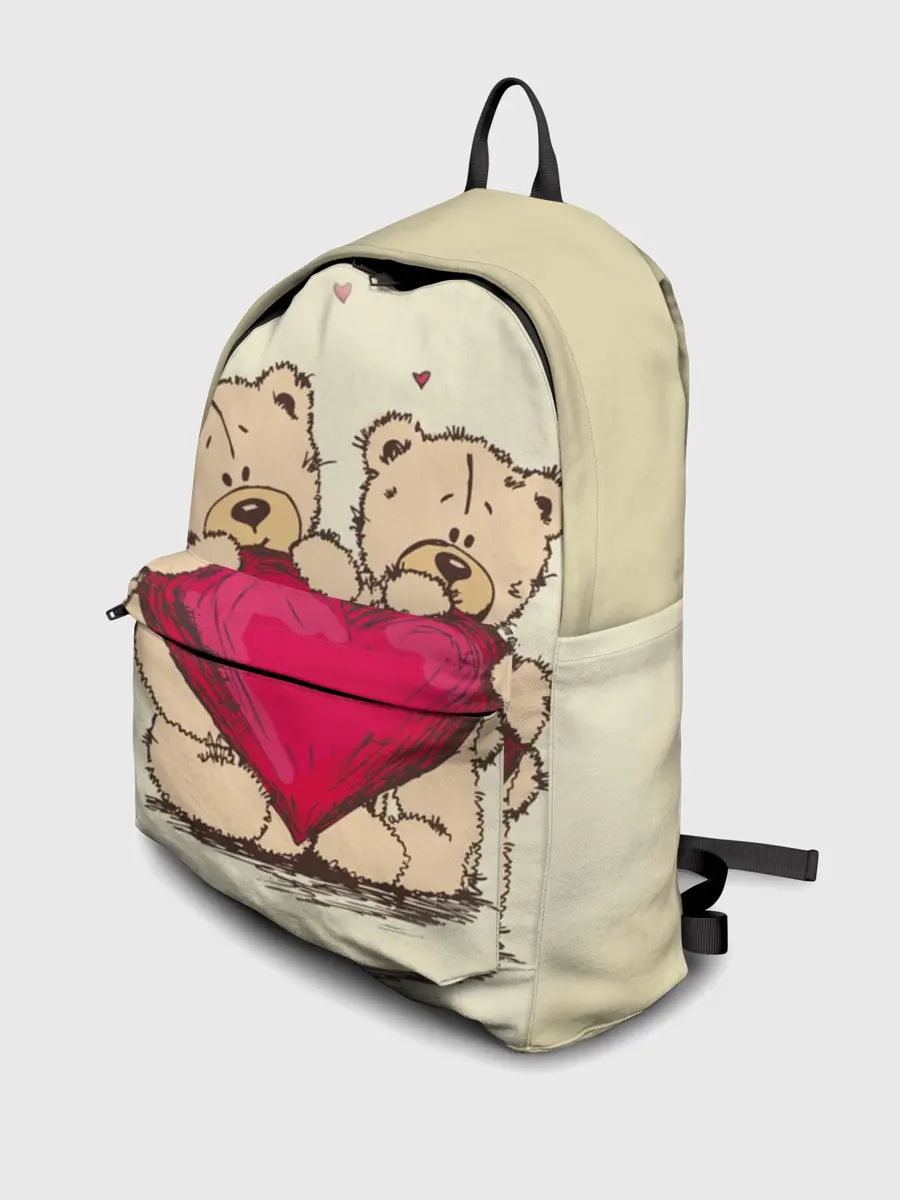 Рюкзак джинсовый / Любовь