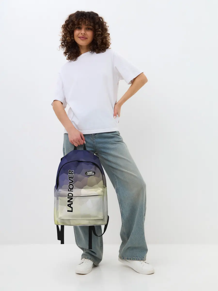 Рюкзак джинсовый / LAND ROVER