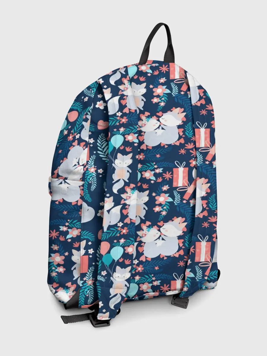 Рюкзак джинсовый / Котики | Подарки