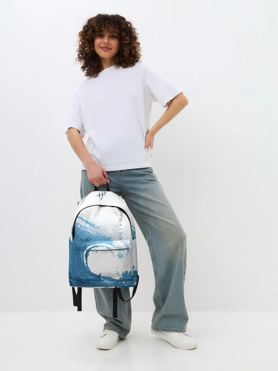 Рюкзак джинсовый / WAVE | ВОЛНЫ