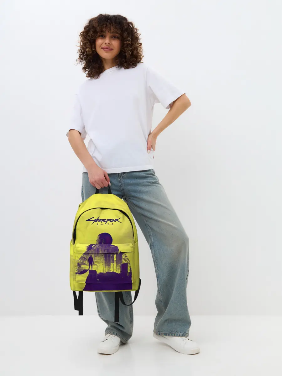 Рюкзак джинсовый / Cyberpunk 2077