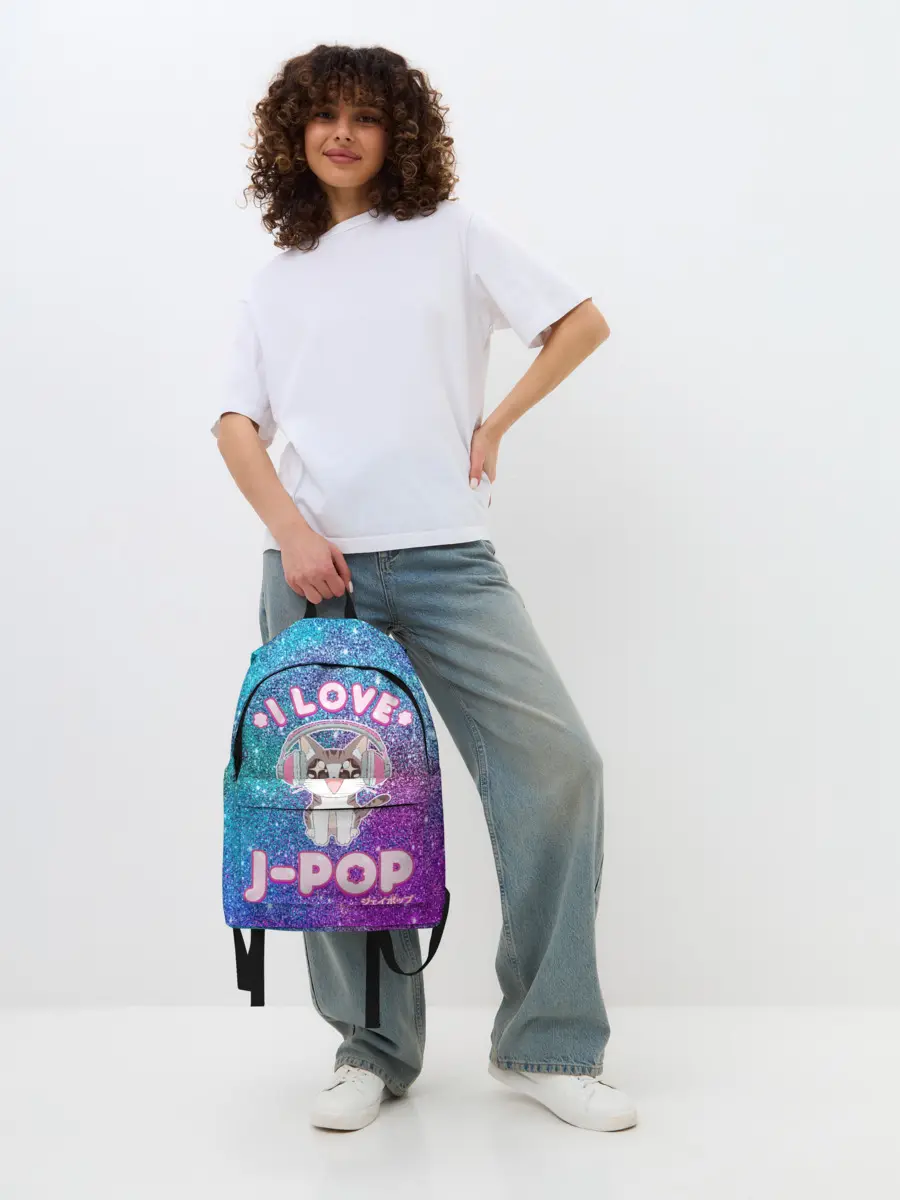 Рюкзак джинсовый / I Love Cat Pop