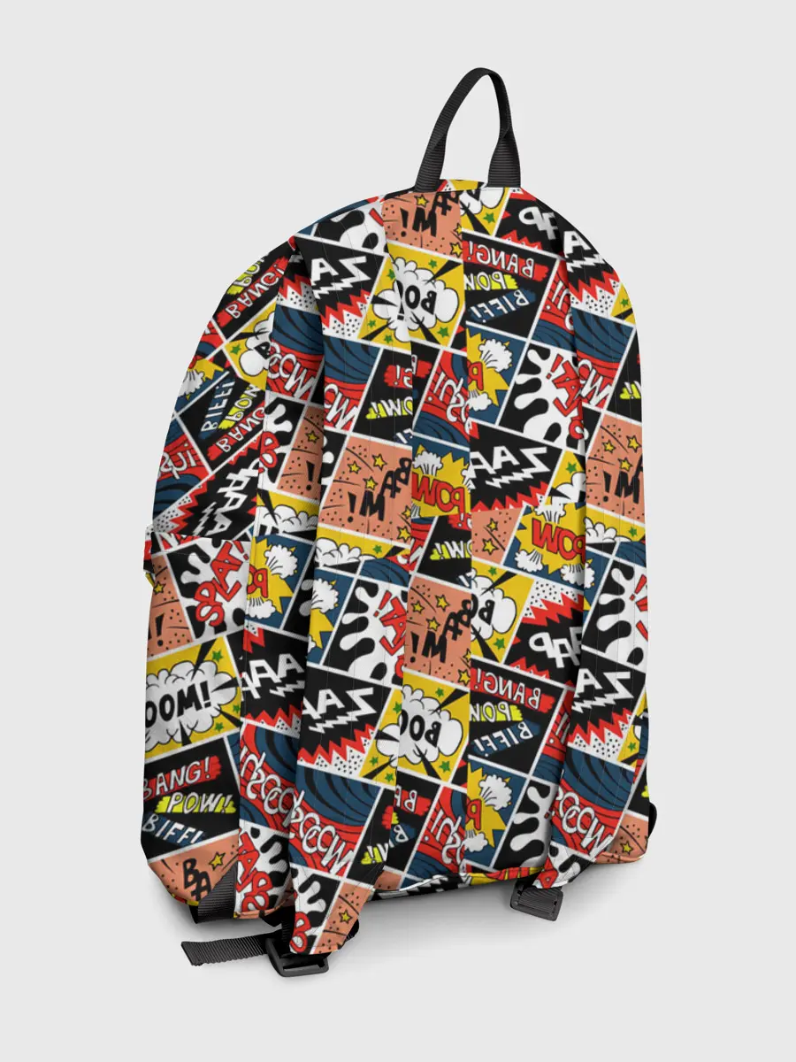 Рюкзак джинсовый / Взрывы